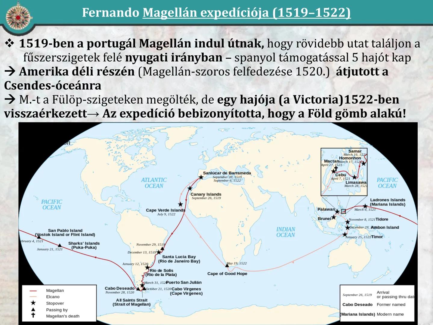 # A világ és Európa a kora újkorban
# A nagy földrajzi felfedezések
és következményei # A felfedezések háttere és megindulása
XV. századi