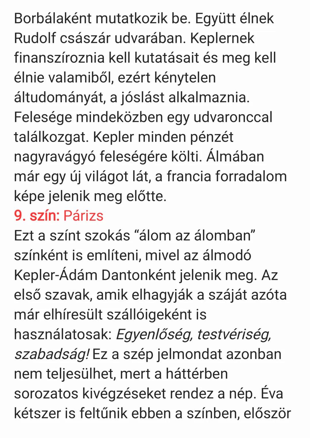 1. szín: A Menny
Isten megteremti a világot és az angyalok
kara dicsőíti ezért. Ám egy közülük, Lucifer,
megtámadja őt, szembefordul vele.