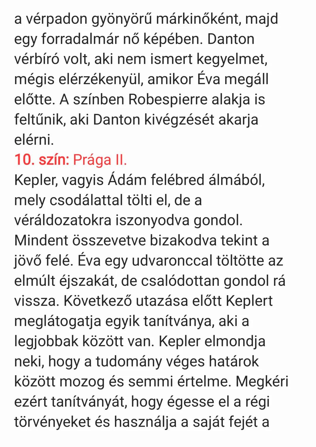 1. szín: A Menny
Isten megteremti a világot és az angyalok
kara dicsőíti ezért. Ám egy közülük, Lucifer,
megtámadja őt, szembefordul vele.