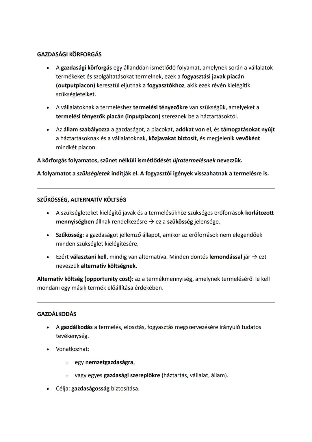 # A KÖZGAZDASÁGTAN TUDOMÁNYÁGAI
Elméleti közgazdaságtudományok
Mikroökonómia
Makroökonómia
Nemzetközi gazdaságtan
Összehasonlító gazdas