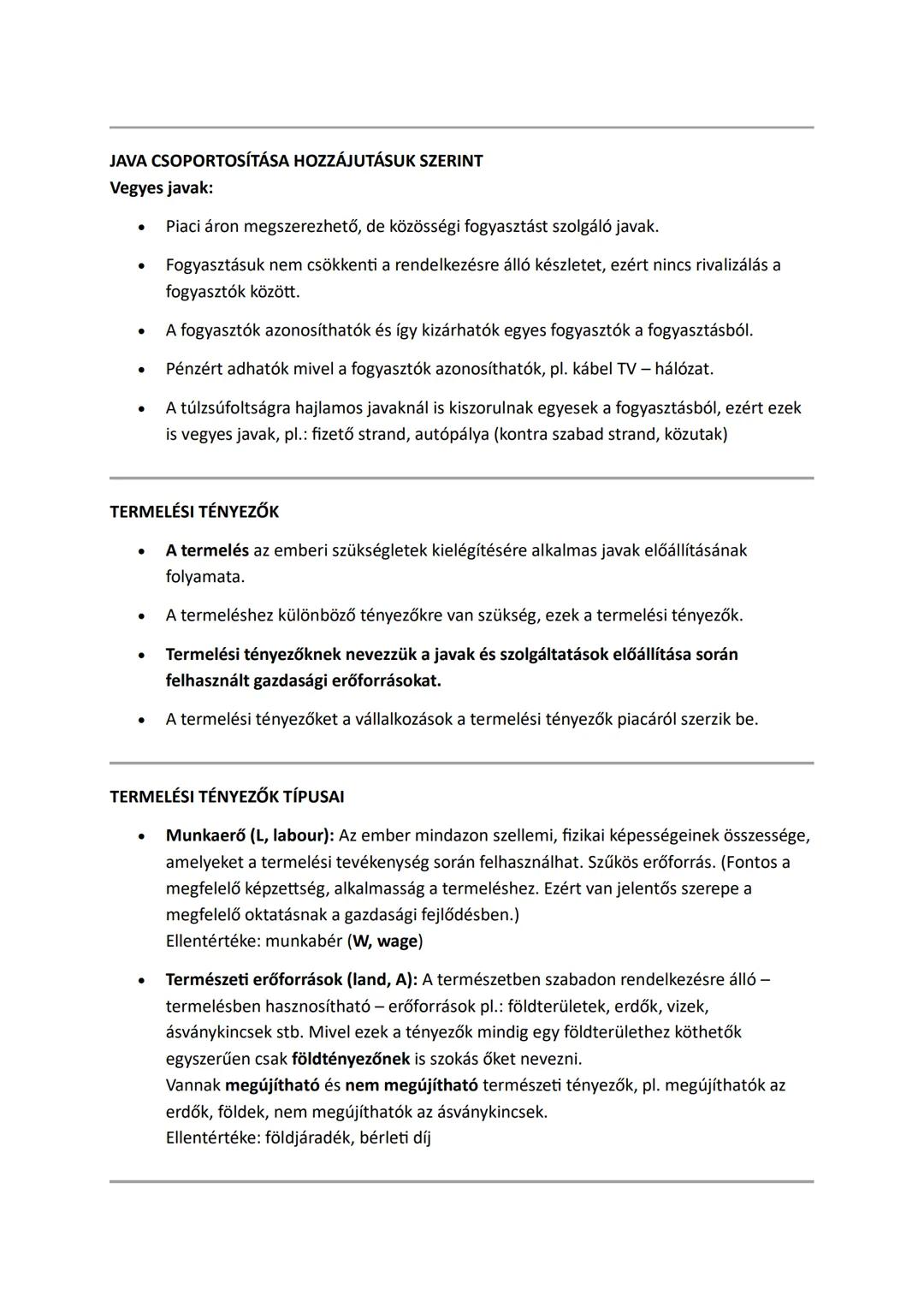 # A KÖZGAZDASÁGTAN TUDOMÁNYÁGAI
Elméleti közgazdaságtudományok
Mikroökonómia
Makroökonómia
Nemzetközi gazdaságtan
Összehasonlító gazdas