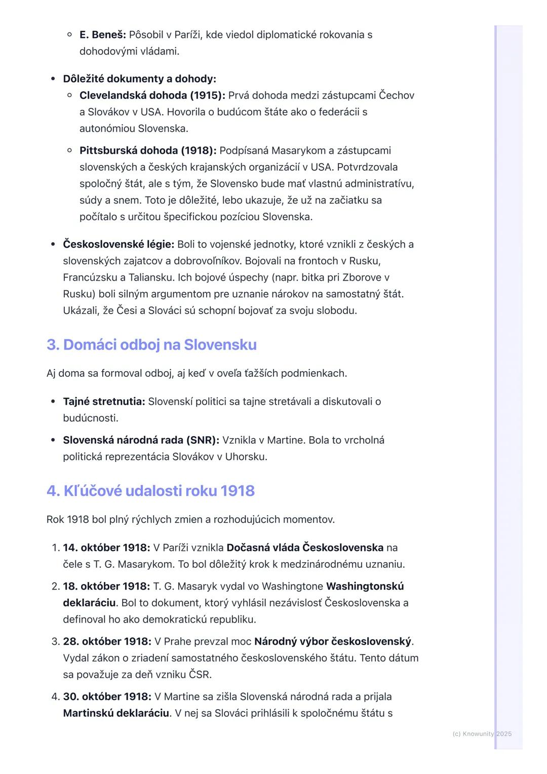 # Vznik Československej
republiky
Prehľad a úvod
Takže, ideme na vznik Československej republiky. Toto je fakt dôležitá téma,
lebo hovorí