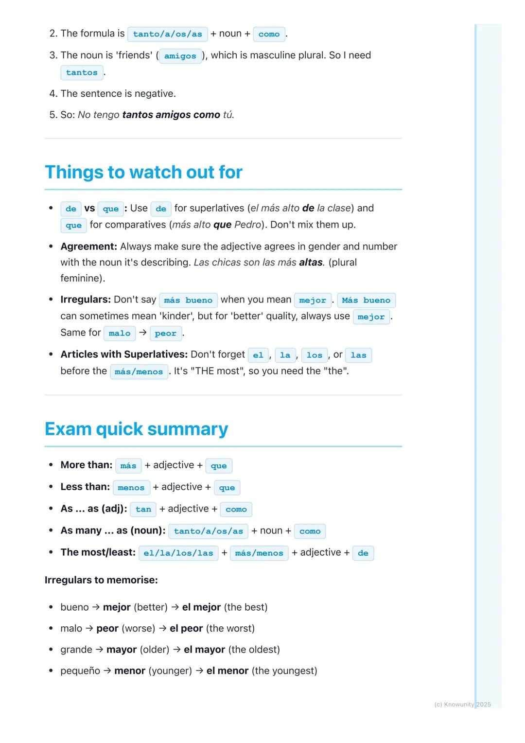 # Comparatives and
Superlatives
## Introduction to comparisons
Okay, so this is all about how to compare things in Spanish. It's used for