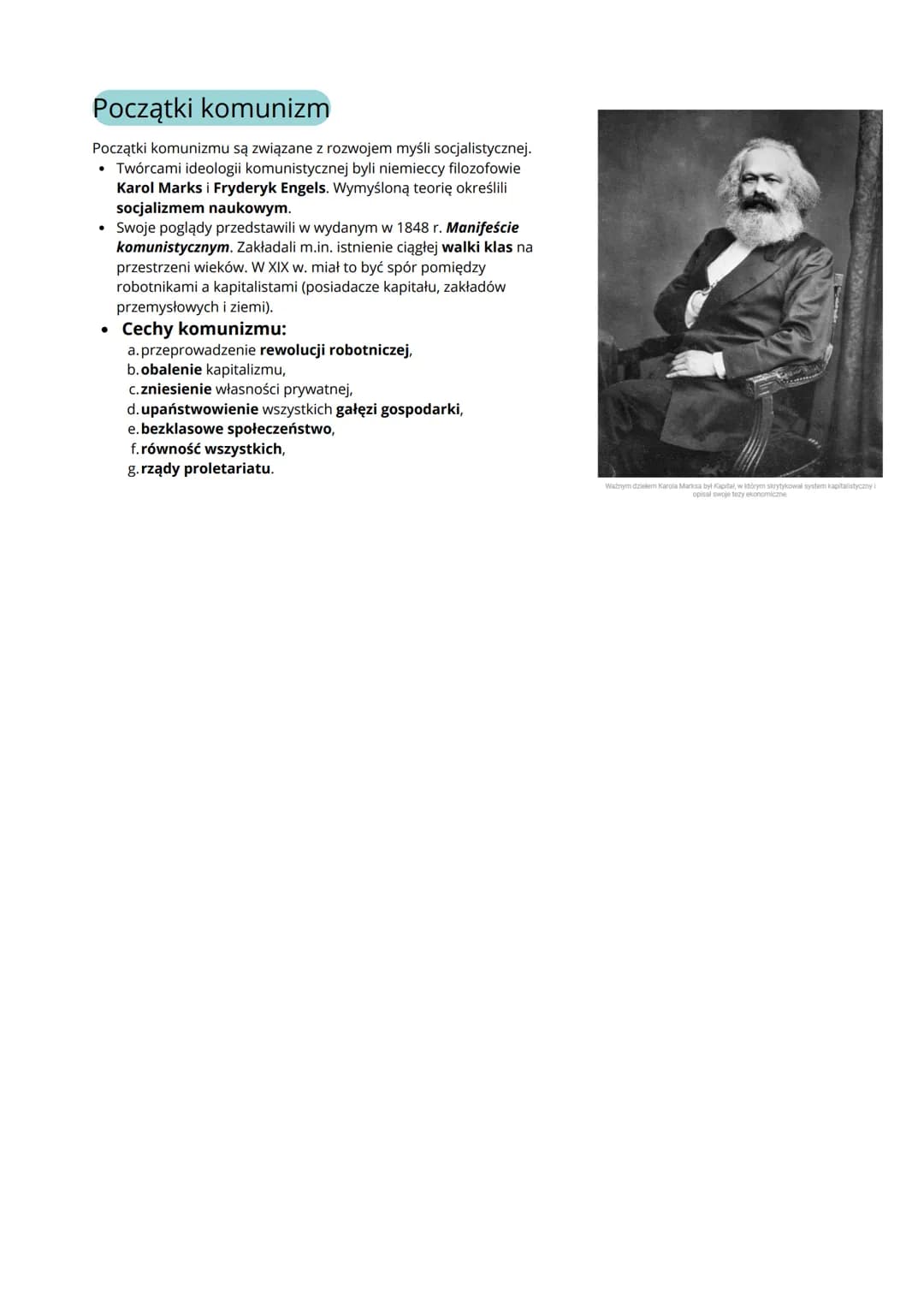<h2>Nowe ideologie</h2>
<p>W I połowie XIX wieku zyskały na znaczeniu: ideologia liberalna, konserwatywna i socjalistyczna. Zmiany politycz
