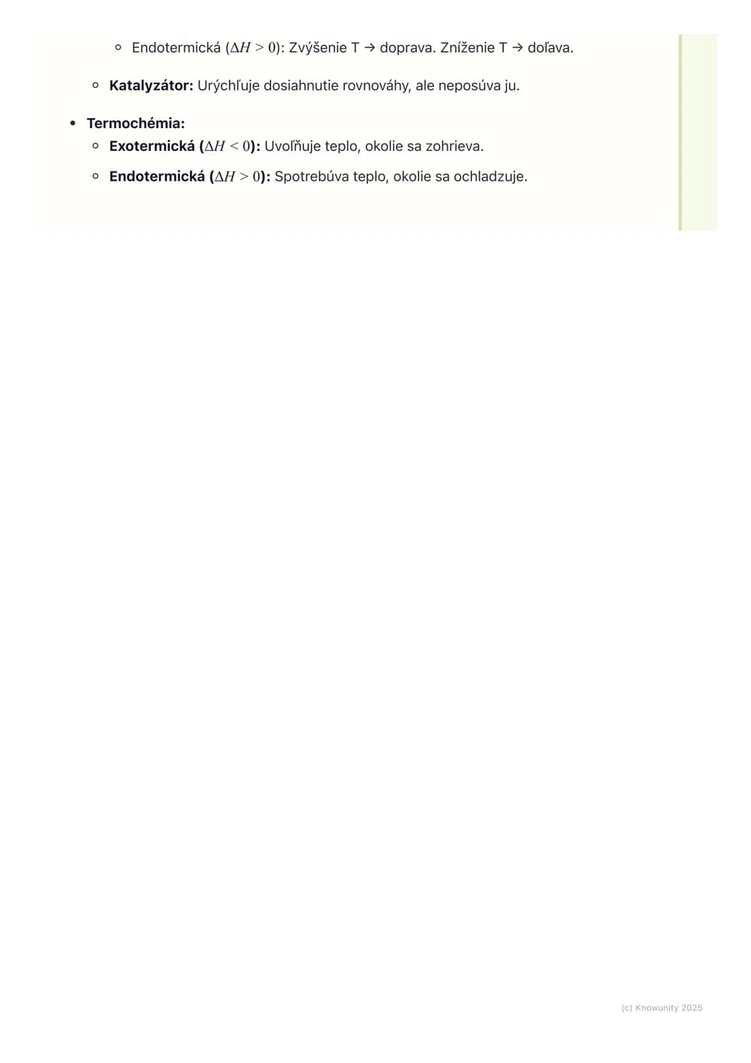 # Chemická rovnováha a
termochémia
1. Úvod do chemickej rovnováhy a
termochémie
V chémii sa často učíme o reakciách, kde reaktanty reagujú