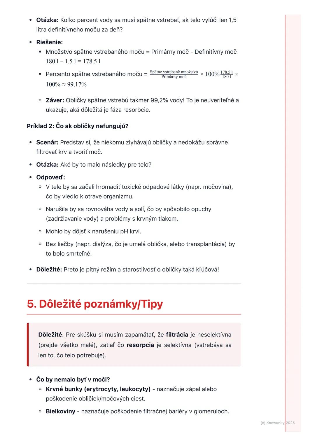 # Vylučovacia sústava
1. Prehľad vylučovacej sústavy
Vylučovacia sústava je pre naše telo super dôležitá, lebo sa stará o to, aby sme
sa z