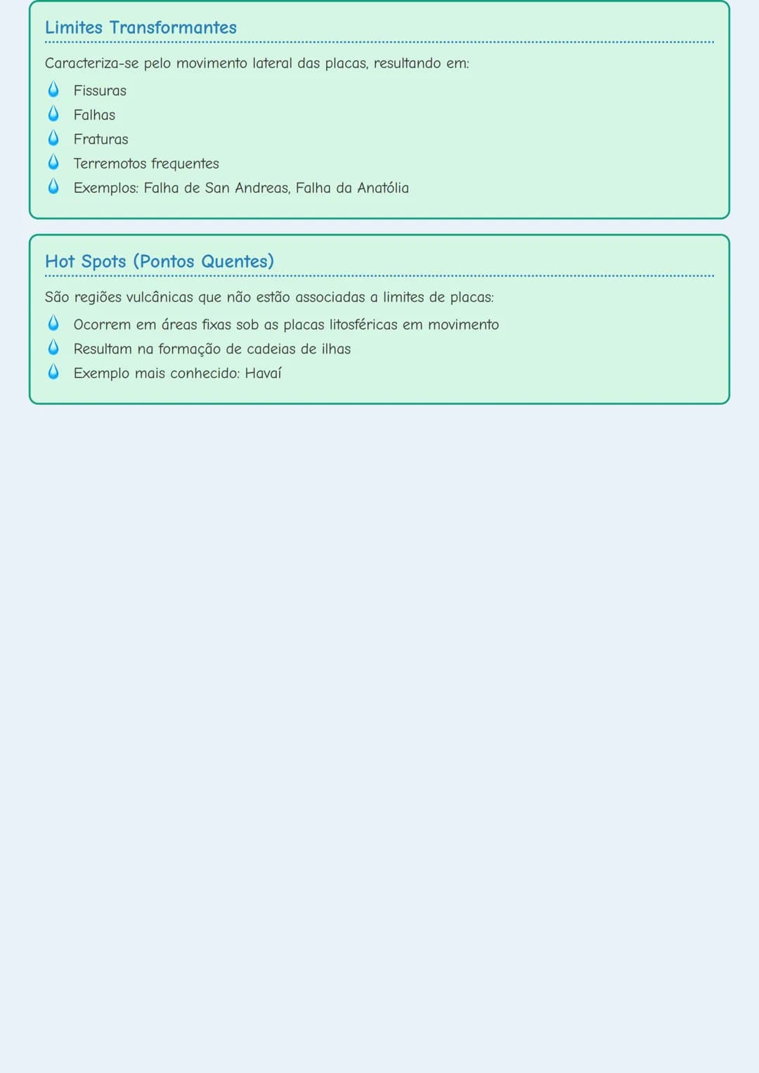 # Tectônica de Placas
## Consequências da Tectônica de Placas
A tectônica de placas resulta em diversos fenômenos geológicos significativo